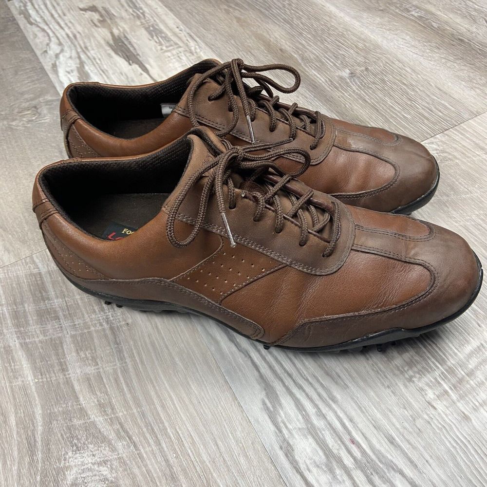 Footjoy Women's Brown Leather LoPro Collection Golf Shoes, Size 9.5 W